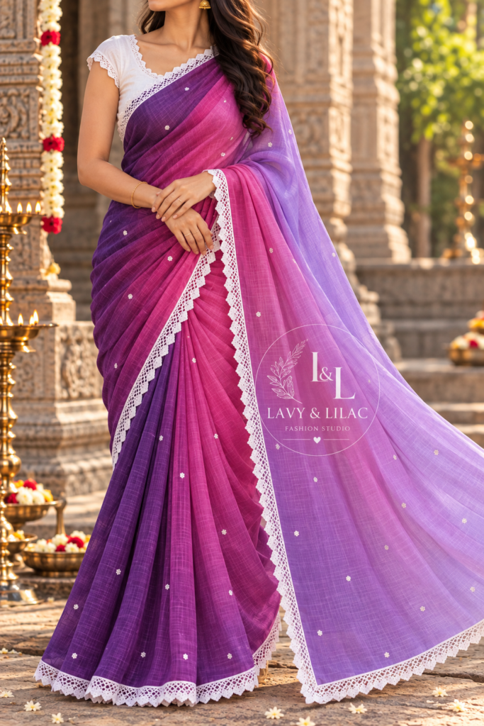 Lavy Soft Linen Sarees