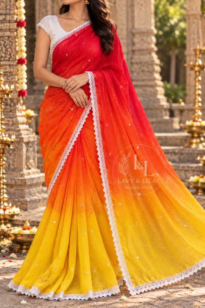 Radha Soft Linen Sarees